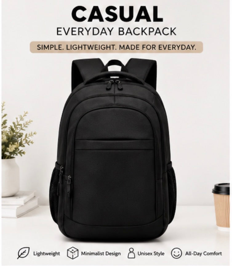 Minimalist Lightweight Everyday Backpack