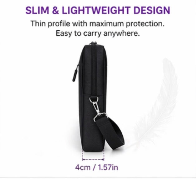 Slim Waterproof Laptop Shoulder Bag