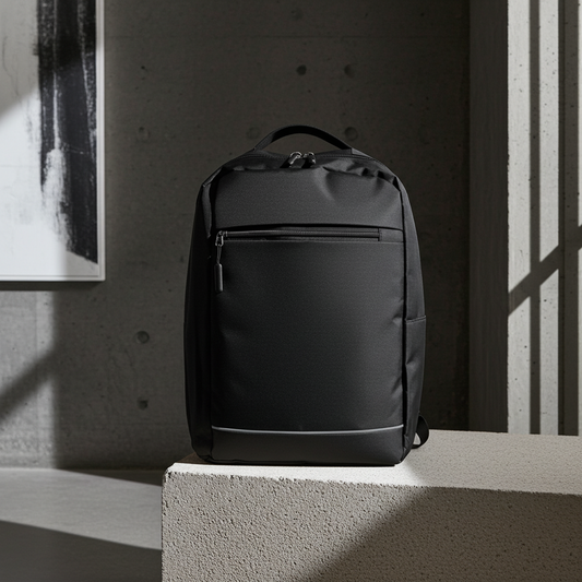 Black Laptop Bag with USB Charging Port Black Oxford Backpack for Travel and Work Durable Spacious Design Essential for Daily Use