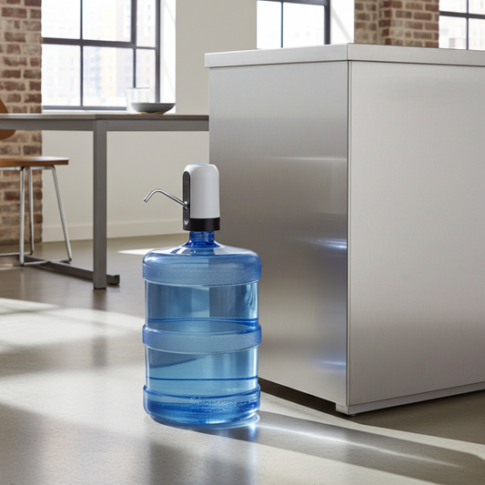 Portable Water Dispenser for 5 Gallon Jug - Compact & Easy-to-Use Design for Home & Office Use