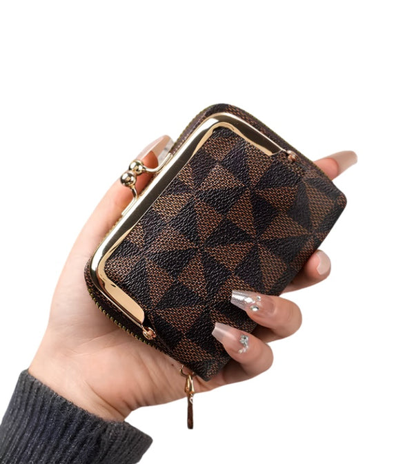 Women’s Small Wallet with Zipper & Coin Purse