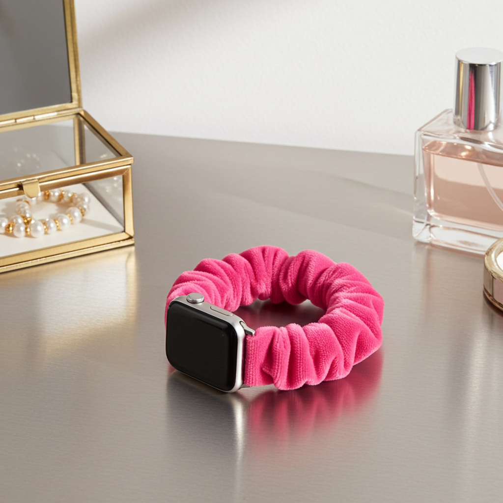 Smart Watch Scrunchy Wrist Band