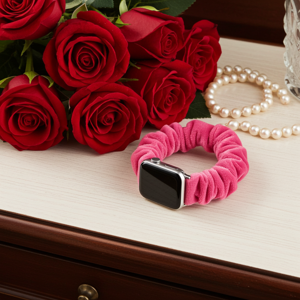 Smart Watch Scrunchy Wrist Band