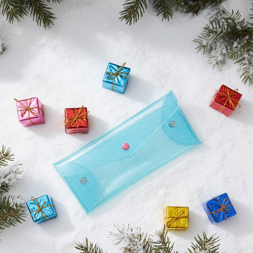 Cosmetic Bag or Pencil Case - Soft Durable Material with Multiple Compartments for Travel Daily Use